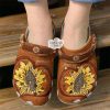 Hippie Personalized Spirit Flower Sku 1312 Crocs Clog Clog Shoes