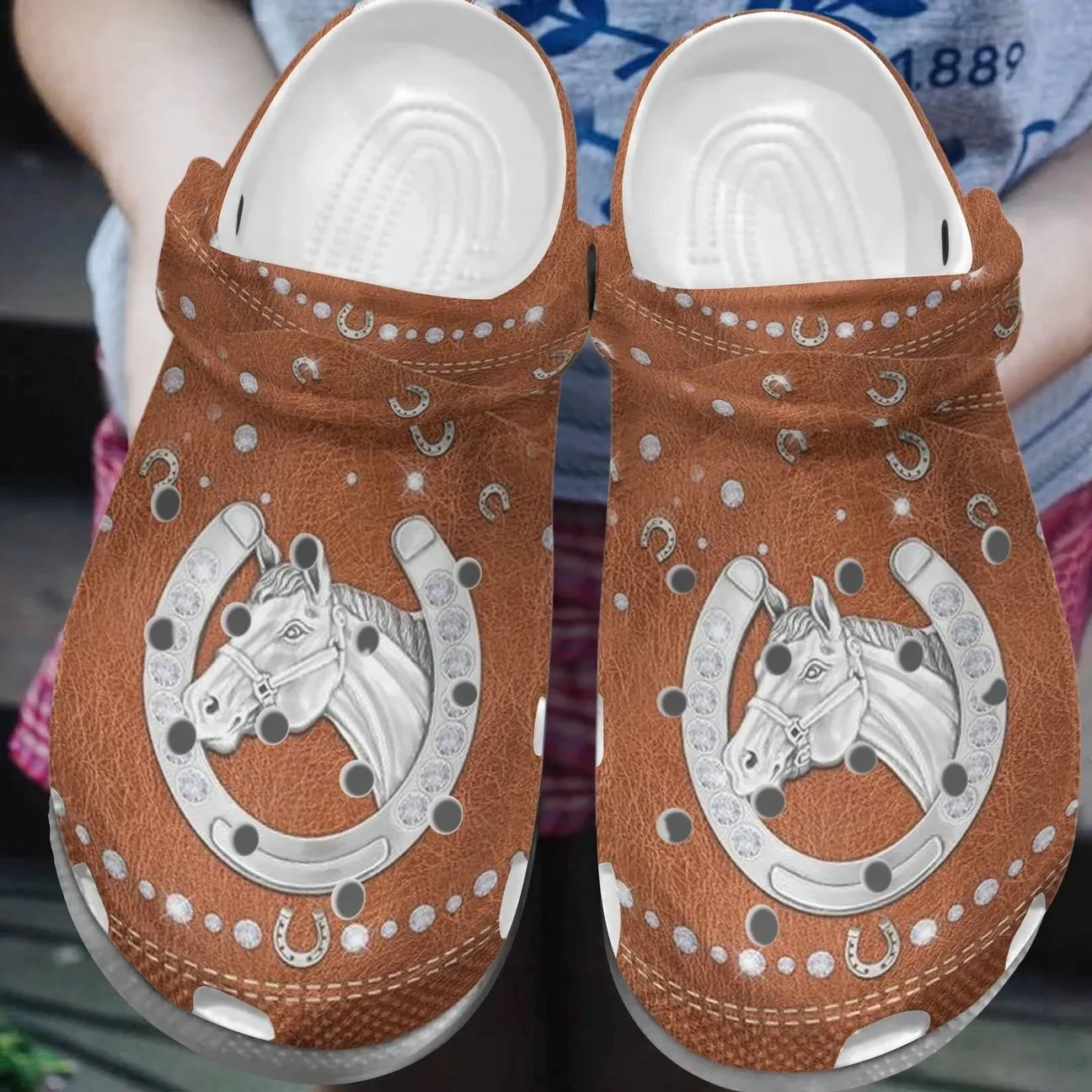 Horse Personalize Clog Custom Crocs Fashionstyle Comfortable For Women Men Kid Print 3D Horse Lover D Horse Personalize Clog Custom Crocs Fashionstyle Comfortable For Women Men Kid Print 3D Horse Lover D