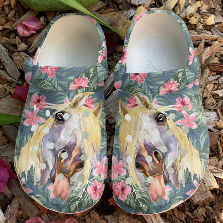 Horse Tropical Sku 1441 Crocs Clog Clog Shoes Horse Tropical Sku 1441 Crocs Clog Clog Shoes