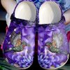 Hummingbird And Flowers Sku 1448 Crocs Crocband Clog Comfortable For Mens Womens Classic Clog Water Shoes