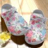 Hummingbird Personalize Clog Custom Crocs Fashionstyle Comfortable For Women Men Kid Print 3D Floral Hummingbird