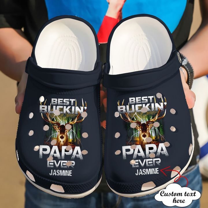 Hunting Personalized Bes Papa Ever Sku 1494 Crocs Crocband Clog Comfortable For Mens Womens Classic Clog Water Shoes Hunting Personalized Bes Papa Ever Sku 1494 Crocs Crocband Clog Comfortable For Mens Womens Classic Clog Water Shoes