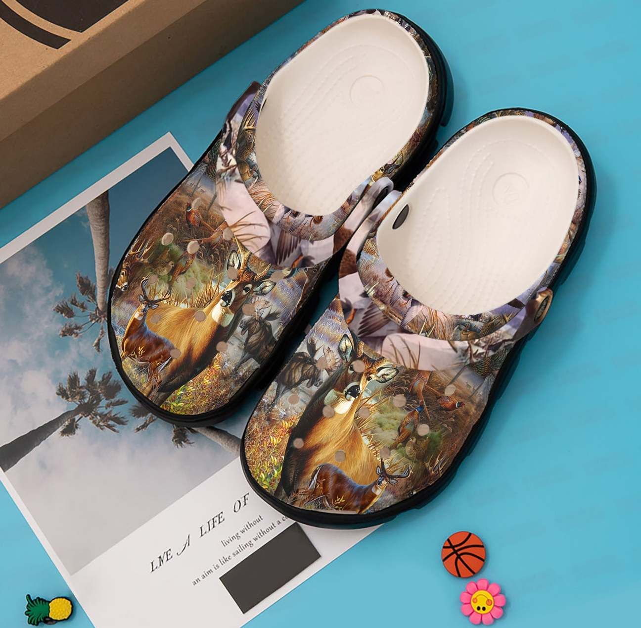 Hunting Personalized Clog Custom Crocs Comfortablefashion Style Comfortable For Women Men Kid Print 3D Animals Hunting Personalized Clog Custom Crocs Comfortablefashion Style Comfortable For Women Men Kid Print 3D Animals