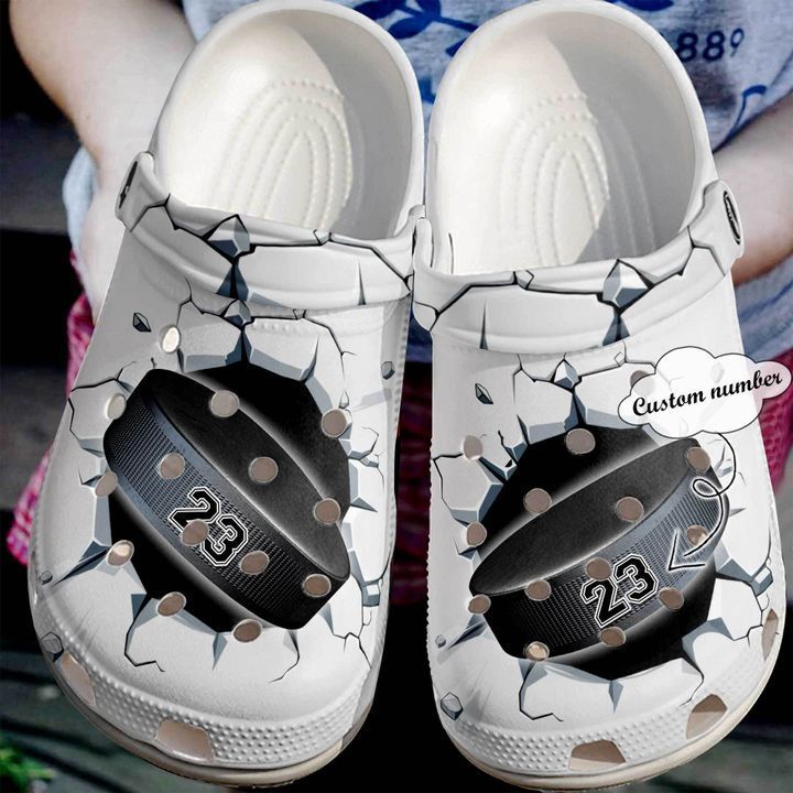 Ice Hockey Personalized Broken Wall Sku 1499 Crocs Clog Clog Shoes Ice Hockey Personalized Broken Wall Sku 1499 Crocs Clog Clog Shoes