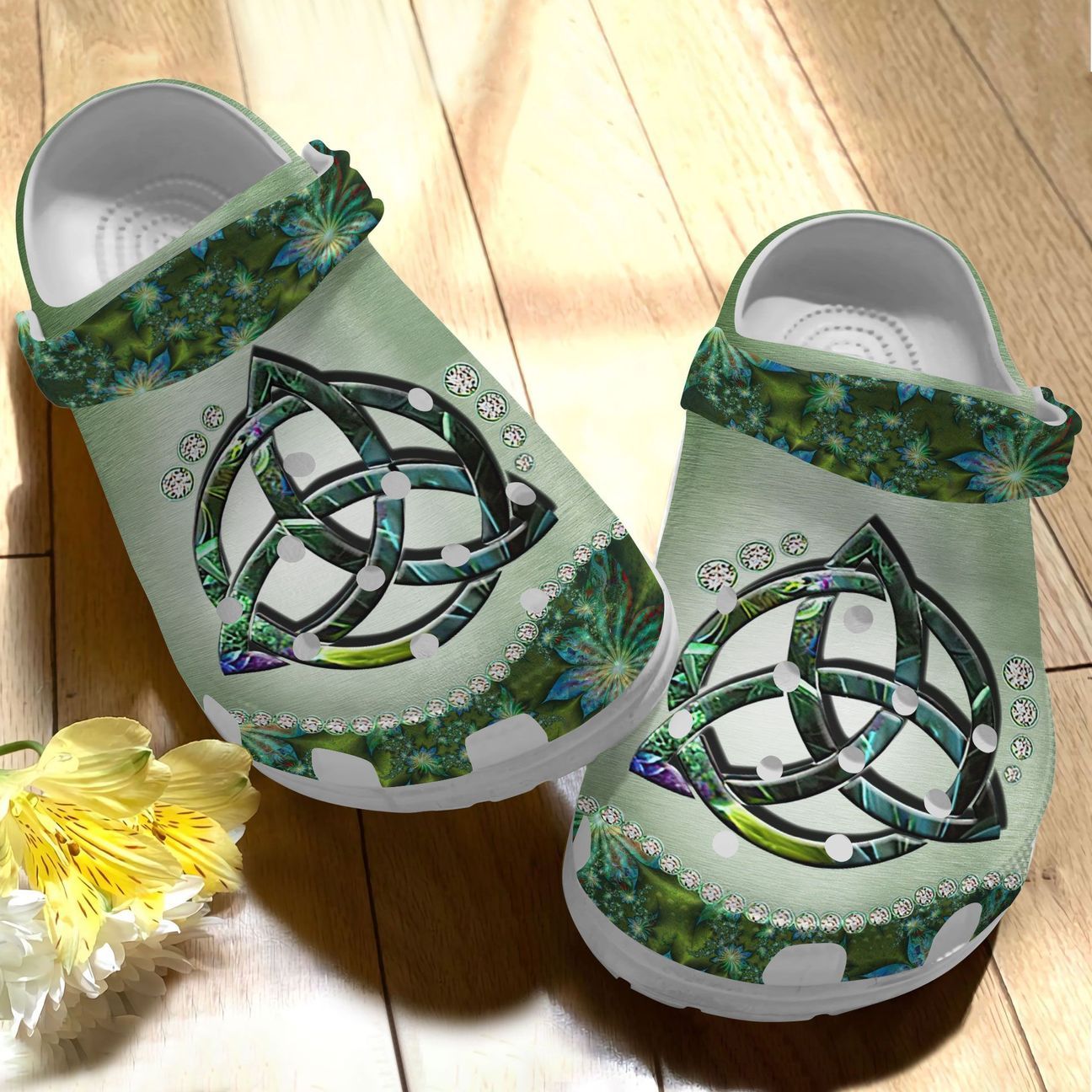Irish Personalize Clog Custom Crocs Fashionstyle Comfortable For Women Men Kid Print 3D Irish Symbol Irish Personalize Clog Custom Crocs Fashionstyle Comfortable For Women Men Kid Print 3D Irish Symbol