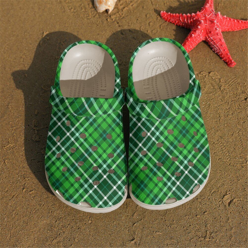 Irish Personalized Clog Custom Crocs Comfortablefashion Style Comfortable For Women Men Kid Print 3D Green Fabric Texture Irish Personalized Clog Custom Crocs Comfortablefashion Style Comfortable For Women Men Kid Print 3D Green Fabric Texture