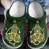 Irish Trinity Symbol Sku 1514 Crocs Crocband Clog Comfortable For Mens Womens Classic Clog Water Shoes