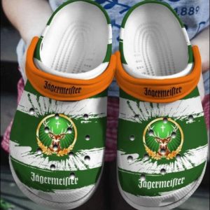 Jagermeister Crocs Crocband Clog Comfortable For Mens Womens Classic Clog Water Shoes
