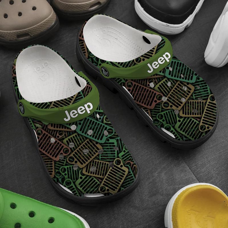 Jeep Crocs Clog- Special Gift For Crocs Clog Lovers - T001148 Jeep Crocs Clog- Special Gift For Crocs Clog Lovers - T001148