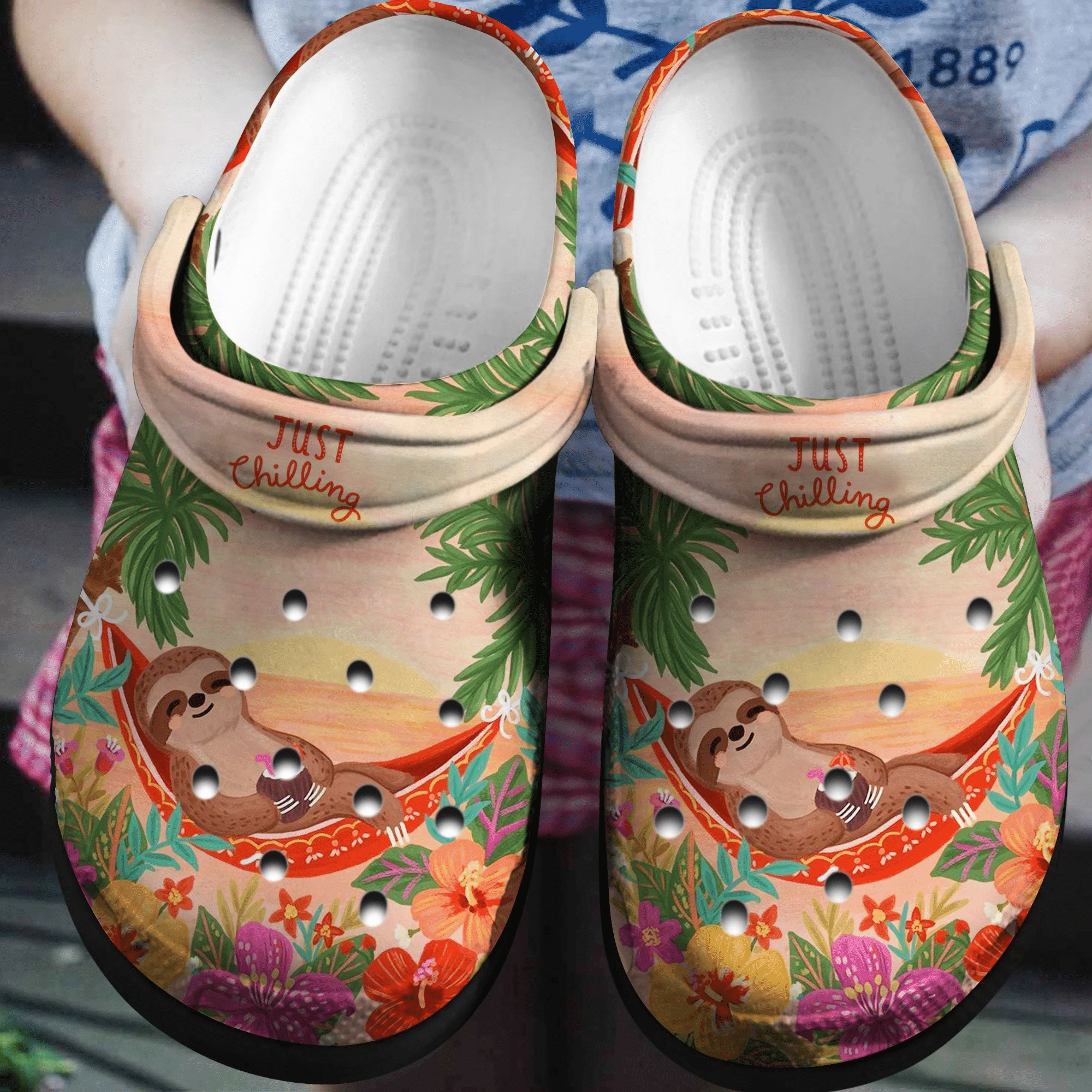 Just Chilling Sloth Crocs Clog Shoes – Summer Time 2021 Crocbland Clog Birthday Gift For Man Woman Boy Girl Just Chilling Sloth Crocs Clog Shoes – Summer Time 2021 Crocbland Clog Birthday Gift For Man Woman Boy Girl