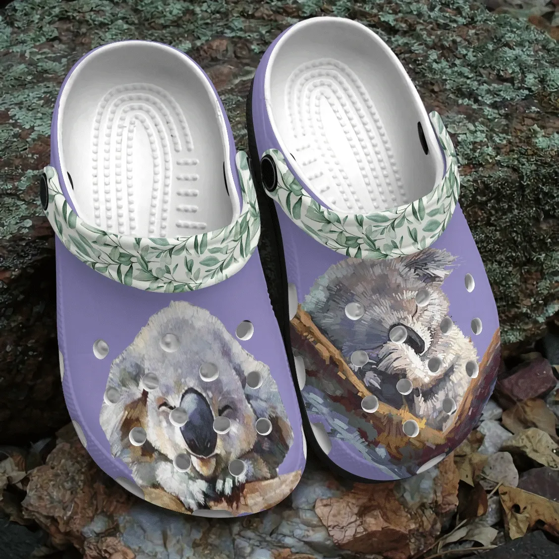 Koala Personalized Clog Custom Crocs Comfortablefashion Style Comfortable For Women Men Kid Print 3D Sleeping Koala Personalized Clog Custom Crocs Comfortablefashion Style Comfortable For Women Men Kid Print 3D Sleeping