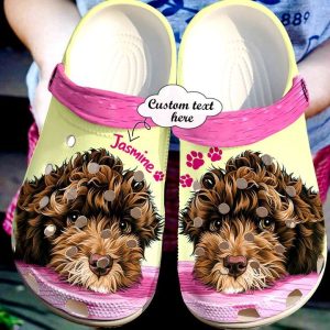 Labradoodle Fur Baby Sku 1533 Crocs Crocband Clog Comfortable For Mens Womens Classic Clog Water Shoes