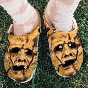 Leatherface Mask Crocs Clog Classic Clogs Shoes