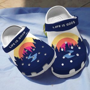 Life Is Good Crocs Clog Classic Clogs Shoes