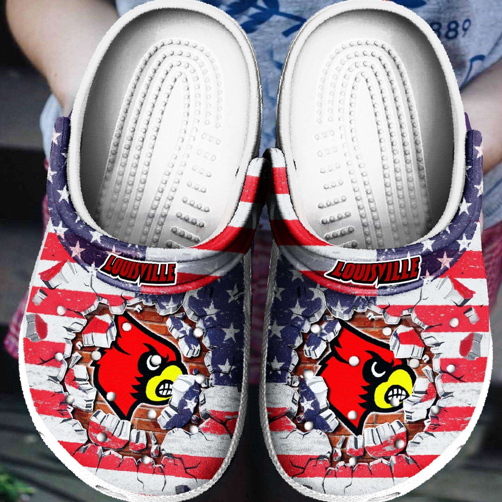 Louisville Cardinals Crocs Clog Clog Shoes Louisville Cardinals Crocs Clog Clog Shoes
