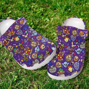 Majora Mask Pattern Crocs Clog Classic Clogs Shoes