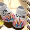 Makeup Personalize Clog Custom Crocs Fashionstyle Comfortable For Women Men Kid Print 3D But First Makeup