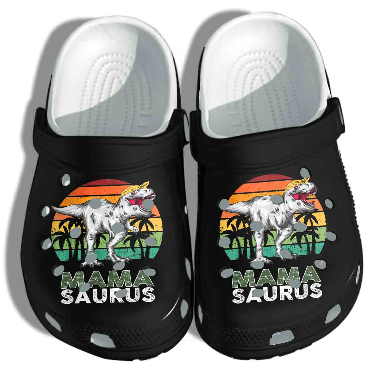 Mama Saurus Shoes Crocs Clog Clog Birthday Gift For Son Daughter Mama Saurus Shoes Crocs Clog Clog Birthday Gift For Son Daughter