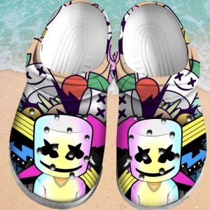Marshmello Crocs Clog Lined Clog Crocs Clog For Mens And Womens