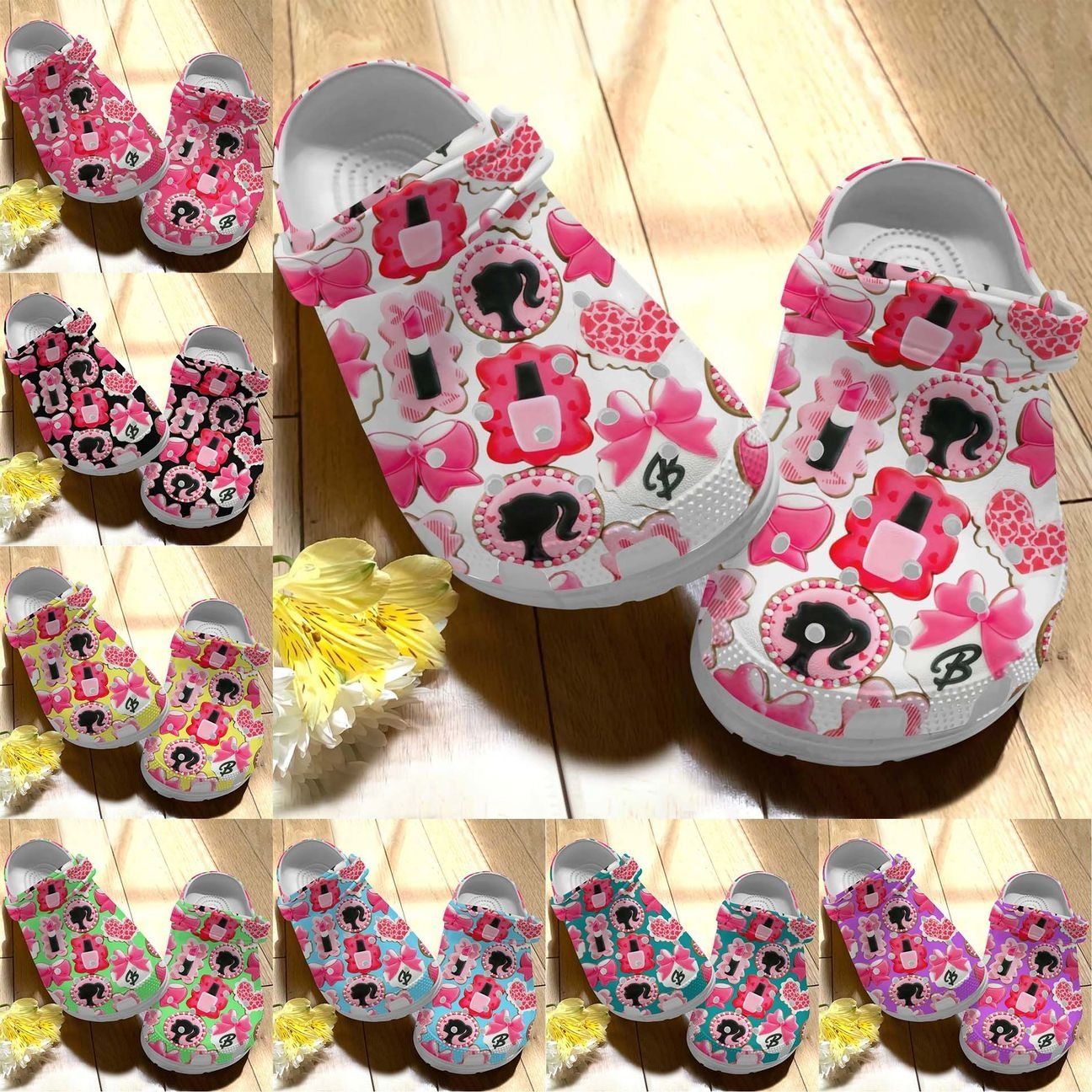 Nail Tech Personalize Clog Custom Crocs Fashionstyle Comfortable For Women Men Kid Print 3D Nail Tech Nail Tech Personalize Clog Custom Crocs Fashionstyle Comfortable For Women Men Kid Print 3D Nail Tech