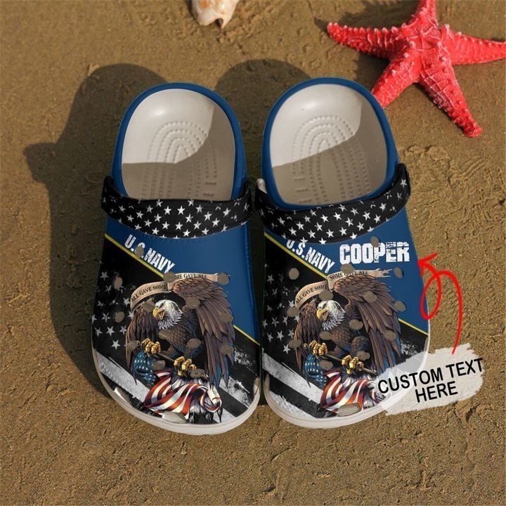 Navy Eagle Sku 1618 Crocs Crocband Clog Comfortable For Mens Womens Classic Clog Water Shoes Navy Eagle Sku 1618 Crocs Crocband Clog Comfortable For Mens Womens Classic Clog Water Shoes