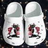 Nurse Shoes Crocs Clog – Black Cat Nurse Lover Flower Tattoo Shoes For Mens And Womens