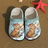 Otter Personalized Clog Custom Crocs Comfortablefashion Style Comfortable For Women Men Kid Print 3D Sleeping
