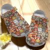 Owl Personalize Clog Custom Crocs Fashionstyle Comfortable For Women Men Kid Print 3D Colorful Vintage Pattern