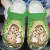 Owl Personalized Clog Custom Crocs Comfortablefashion Style Comfortable For Women Men Kid Print 3D Owl’S Mom