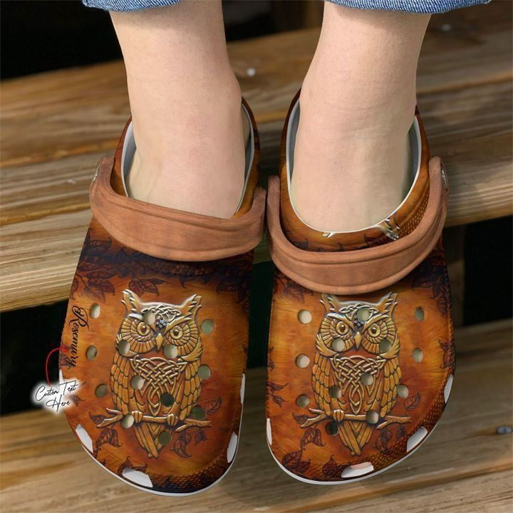 Owl Personalized Leather Crocs Clog Crocband Clog Comfortable Classic Clog Water Shoes For Mens And Womens Owl Personalized Leather Crocs Clog Crocband Clog Comfortable Classic Clog Water Shoes For Mens And Womens