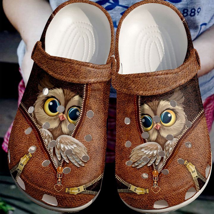 Owl Zipper Sku 1763 Crocs Crocband Clog Comfortable For Mens Womens Classic Clog Water Shoes Owl Zipper Sku 1763 Crocs Crocband Clog Comfortable For Mens Womens Classic Clog Water Shoes