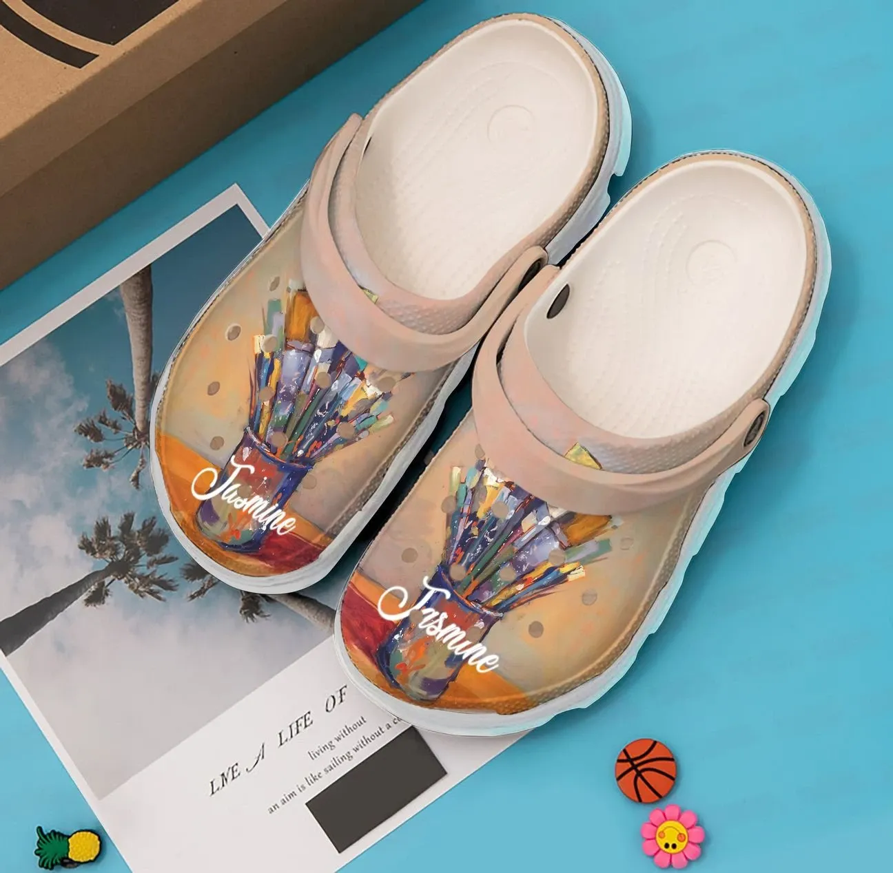 Painting Personalized Clog Custom Crocs Comfortablefashion Style Comfortable For Women Men Kid Print 3D Painting Brushes Painting Personalized Clog Custom Crocs Comfortablefashion Style Comfortable For Women Men Kid Print 3D Painting Brushes