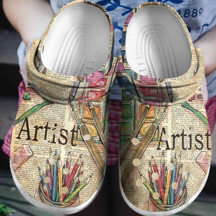 Painting Vintage Artist Sku 1772 Crocs Clog Clog Shoes Painting Vintage Artist Sku 1772 Crocs Clog Clog Shoes
