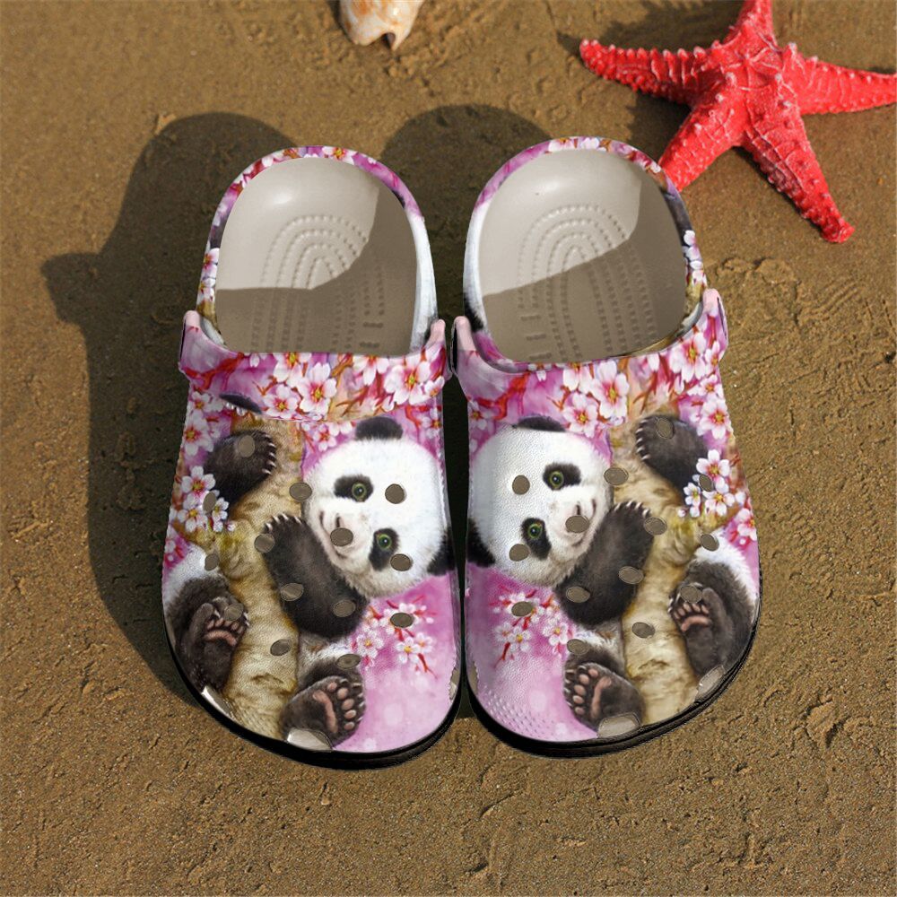 Panda Personalized Clog Custom Crocs Comfortablefashion Style Comfortable For Women Men Kid Print 3D Lovely Panda Panda Personalized Clog Custom Crocs Comfortablefashion Style Comfortable For Women Men Kid Print 3D Lovely Panda