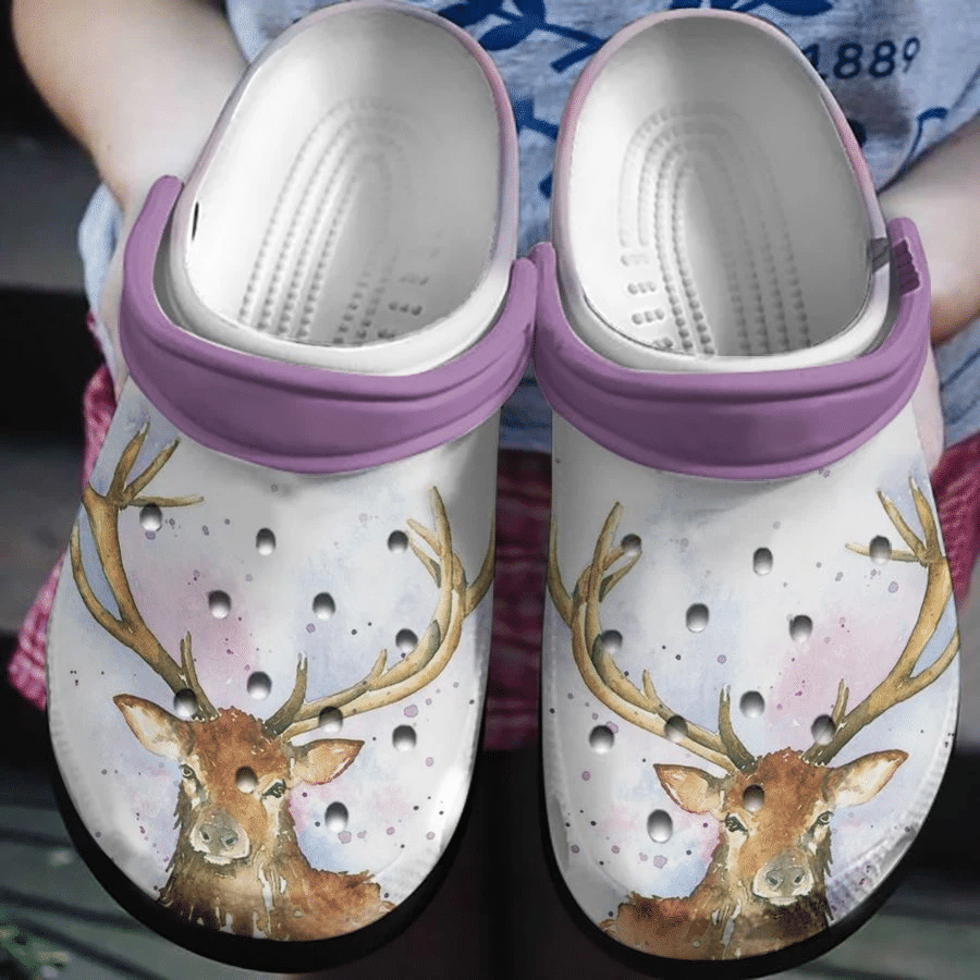 Paradise Of Deer Shoes Clog – Deer Crocs Clog Crocbland Clog Birthday Gift For Woman Girl Paradise Of Deer Shoes Clog – Deer Crocs Clog Crocbland Clog Birthday Gift For Woman Girl