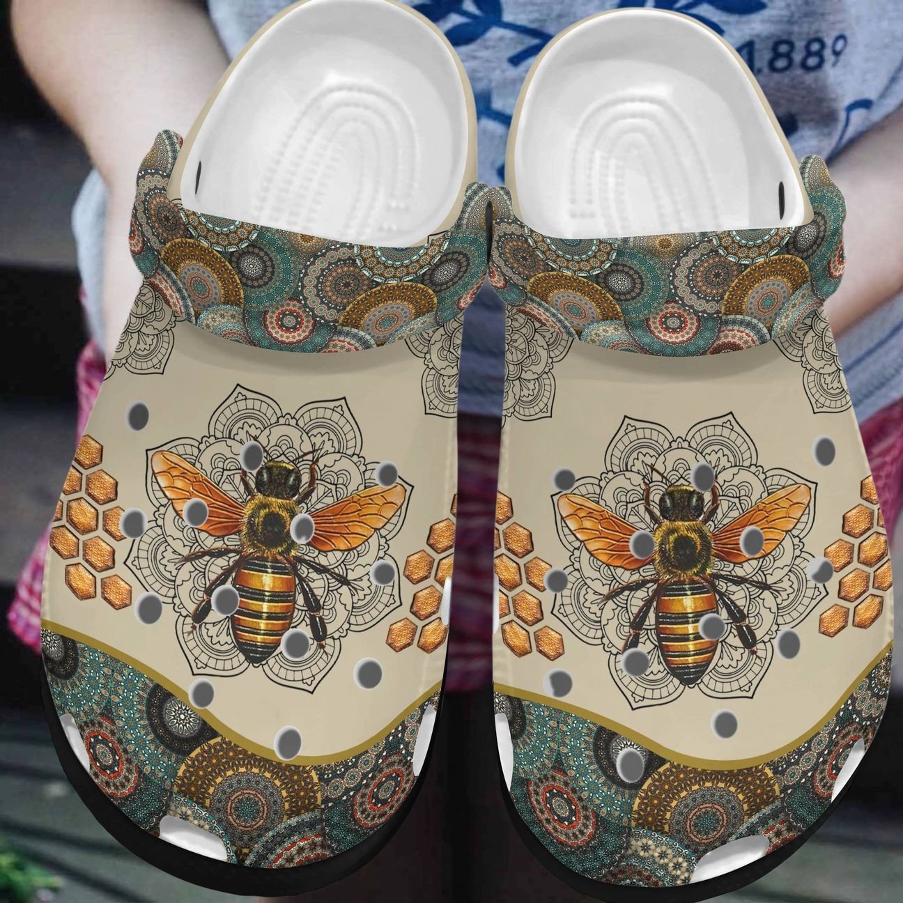 Personalized Crocs Clog Bee Personalized Crocs Clog Bee