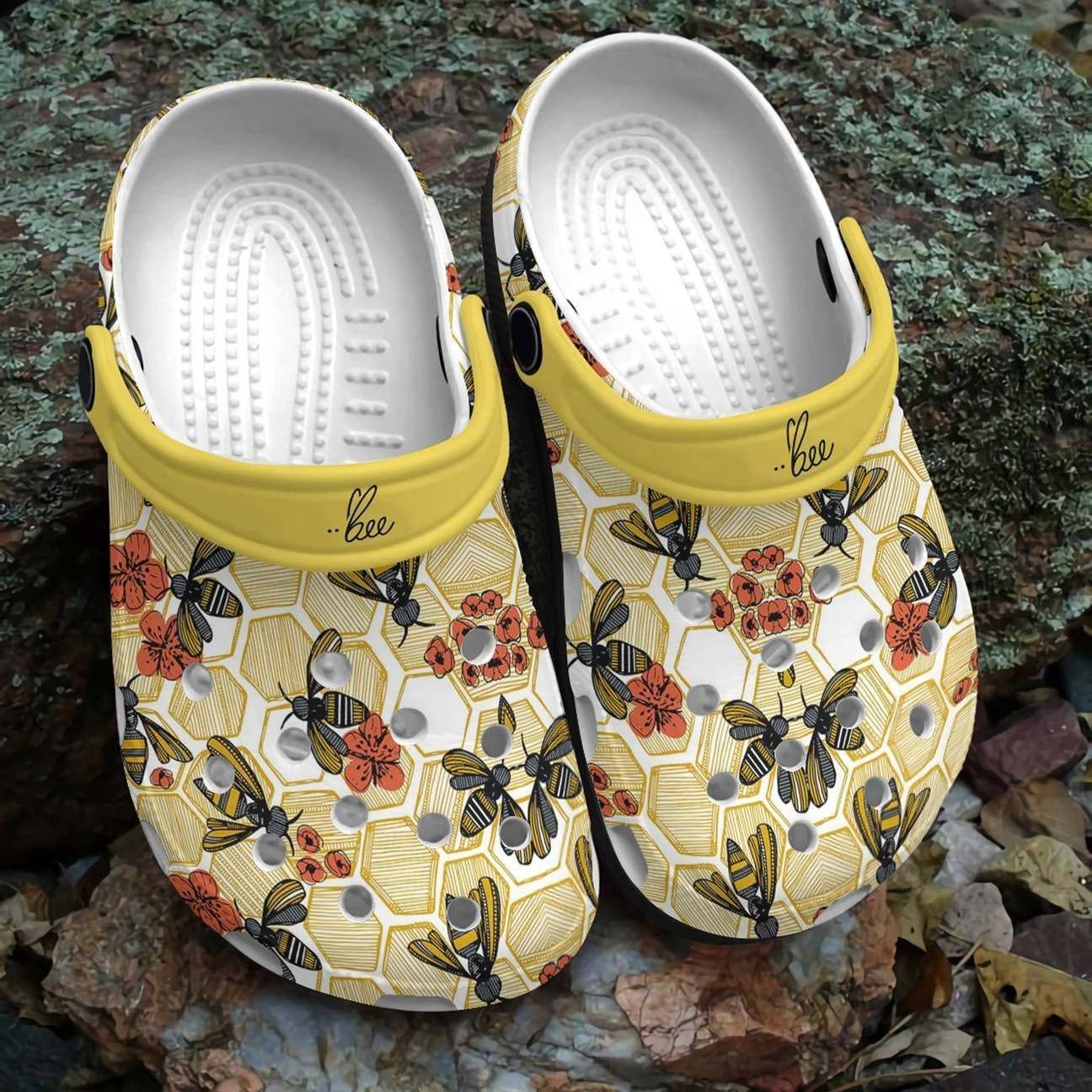 Personalized Crocs Clog Bee Personalized Crocs Clog Bee