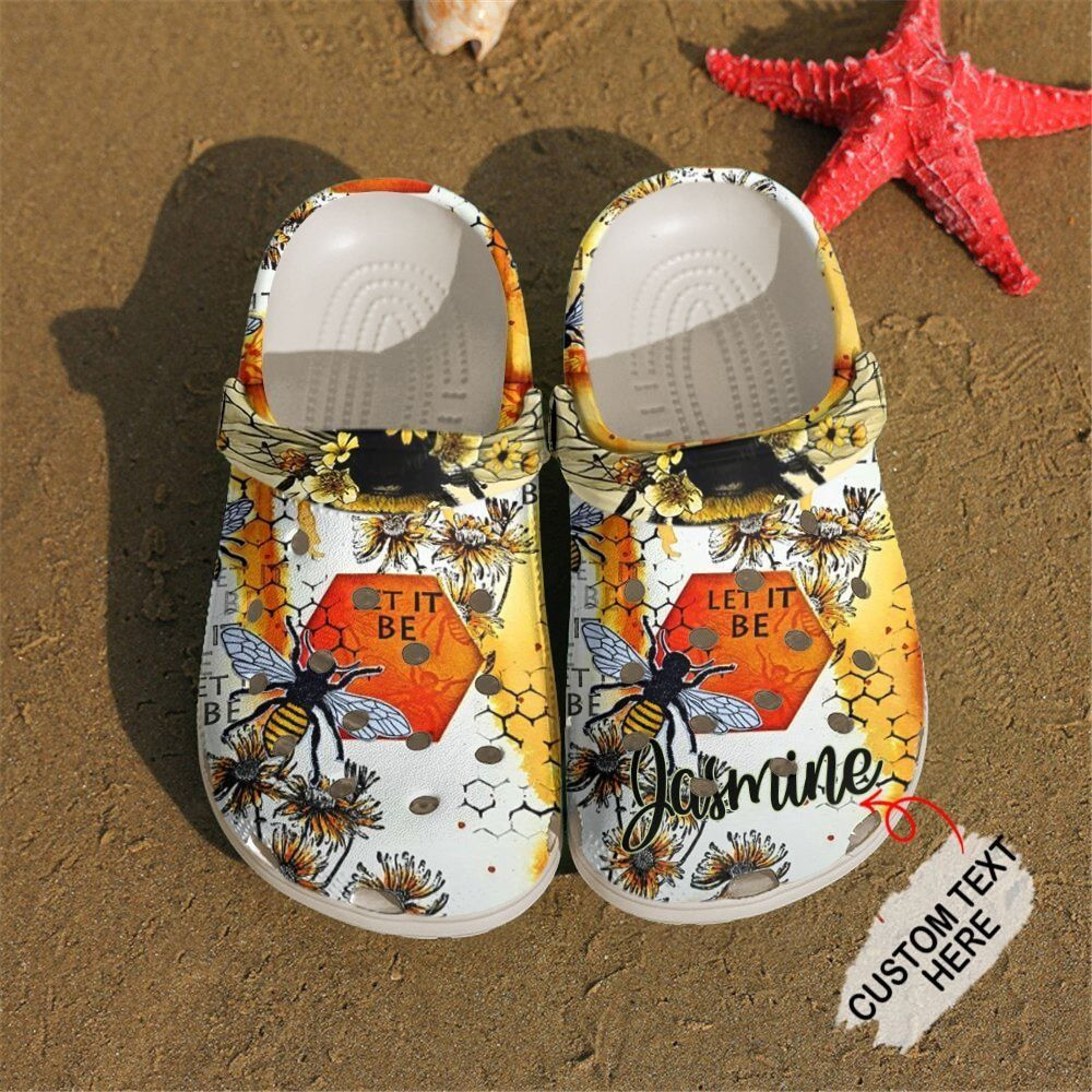Personalized Crocs Clog Bee Personalized Crocs Clog Bee