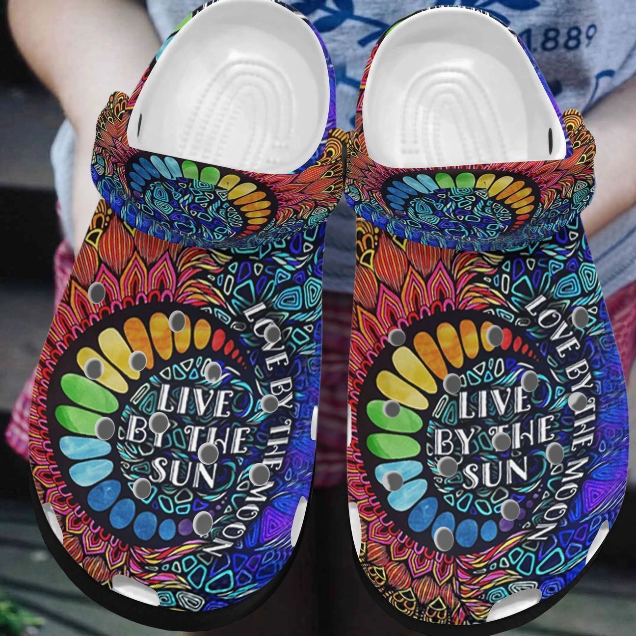 Personalized Crocs Clog Hippie Personalized Crocs Clog Hippie