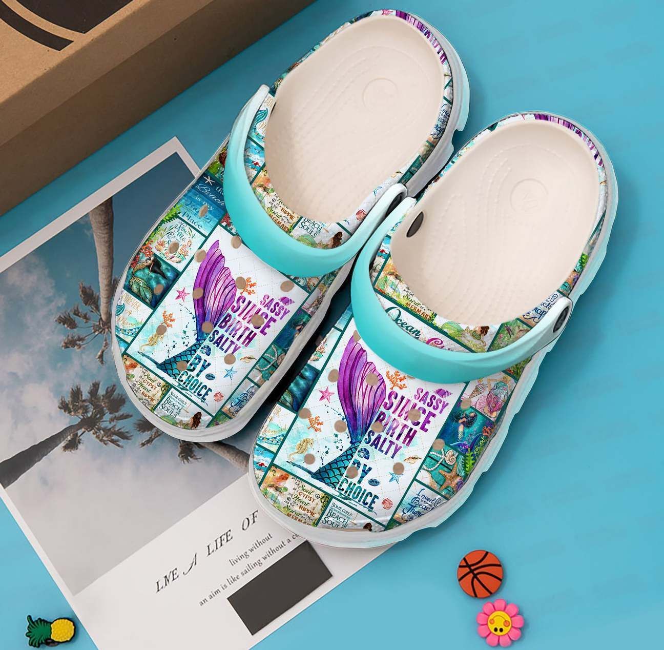 Personalized Crocs Clog Mermaid Personalized Crocs Clog Mermaid