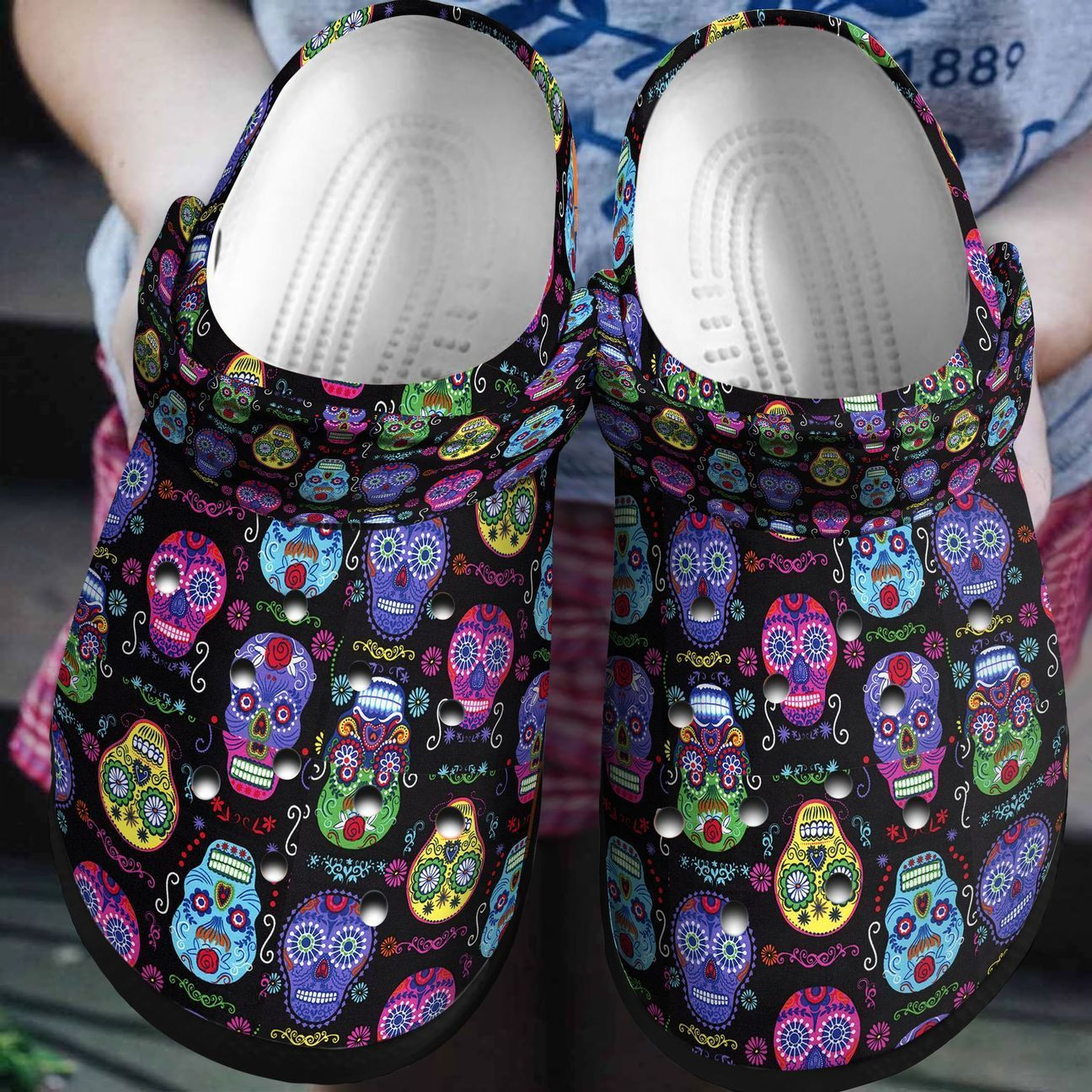 Personalized Crocs Clog Skull Personalized Crocs Clog Skull