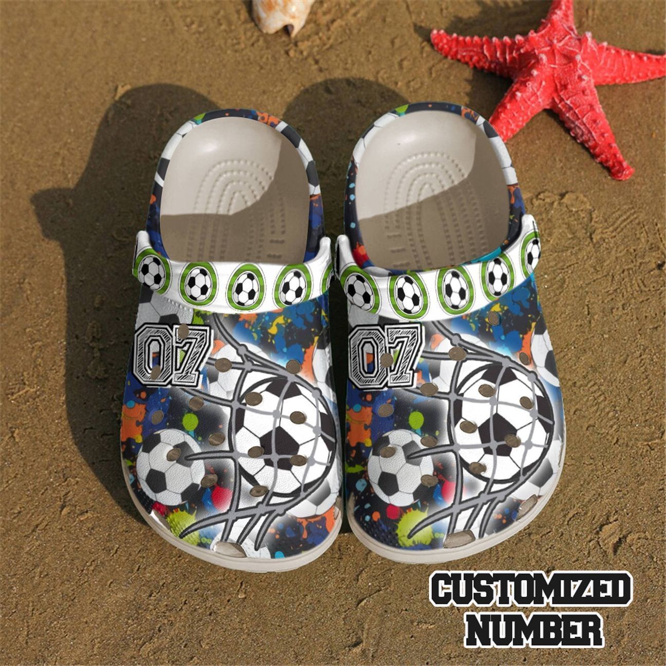 Personalized Crocs Clog Soccer Personalized Crocs Clog Soccer