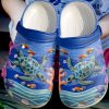 Personalized Sea Turtle Crocs Clogy Shoes For Mens And Womens