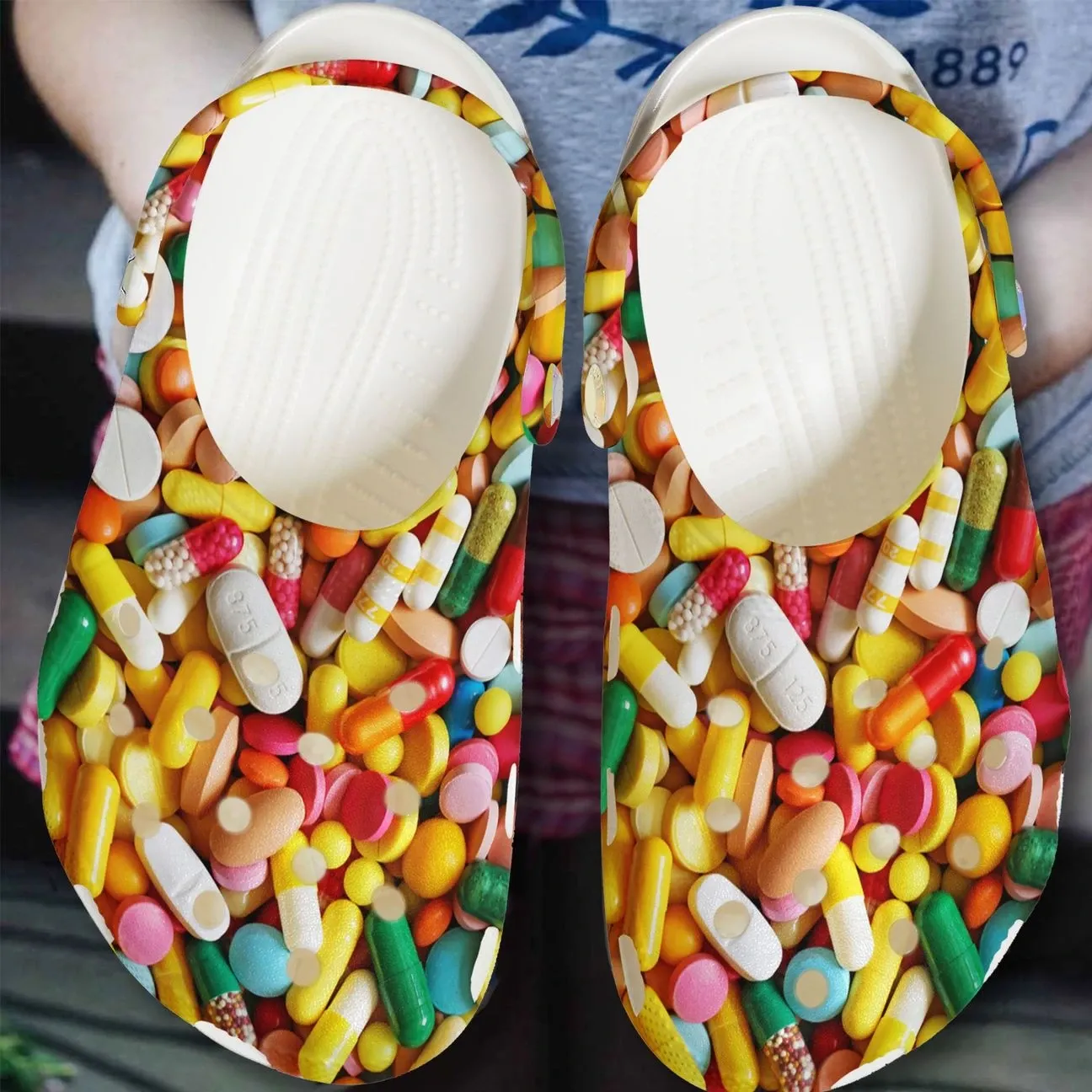Pharmacy Personalized Clog Custom Crocs Comfortablefashion Style Comfortable For Women Men Kid Print 3D Colorful Pills Pharmacy Personalized Clog Custom Crocs Comfortablefashion Style Comfortable For Women Men Kid Print 3D Colorful Pills