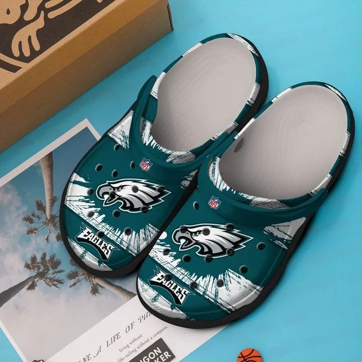 Philadelphia Eagles Crocs Crocband Clog Comfortable For Mens Womens Classic Clog Water Shoes Clog Hothot 210920 Philadelphia Eagles Crocs Crocband Clog Comfortable For Mens Womens Classic Clog Water Shoes Clog Hothot 210920