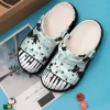 Piano Personalized Clog Custom Crocs Comfortablefashion Style Comfortable For Women Men Kid Print 3D Piano Cat