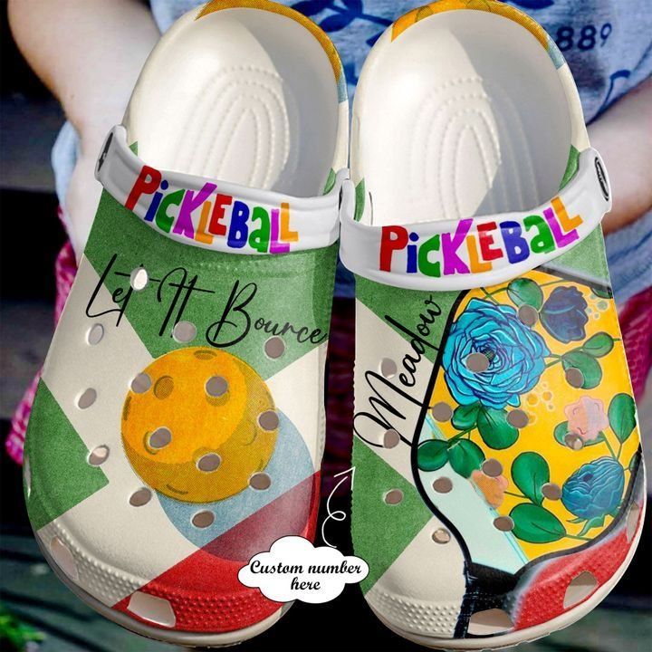Pickle Ball Personalized Let It Bounce Sku 1817 Crocs Clog Clog Shoes Pickle Ball Personalized Let It Bounce Sku 1817 Crocs Clog Clog Shoes