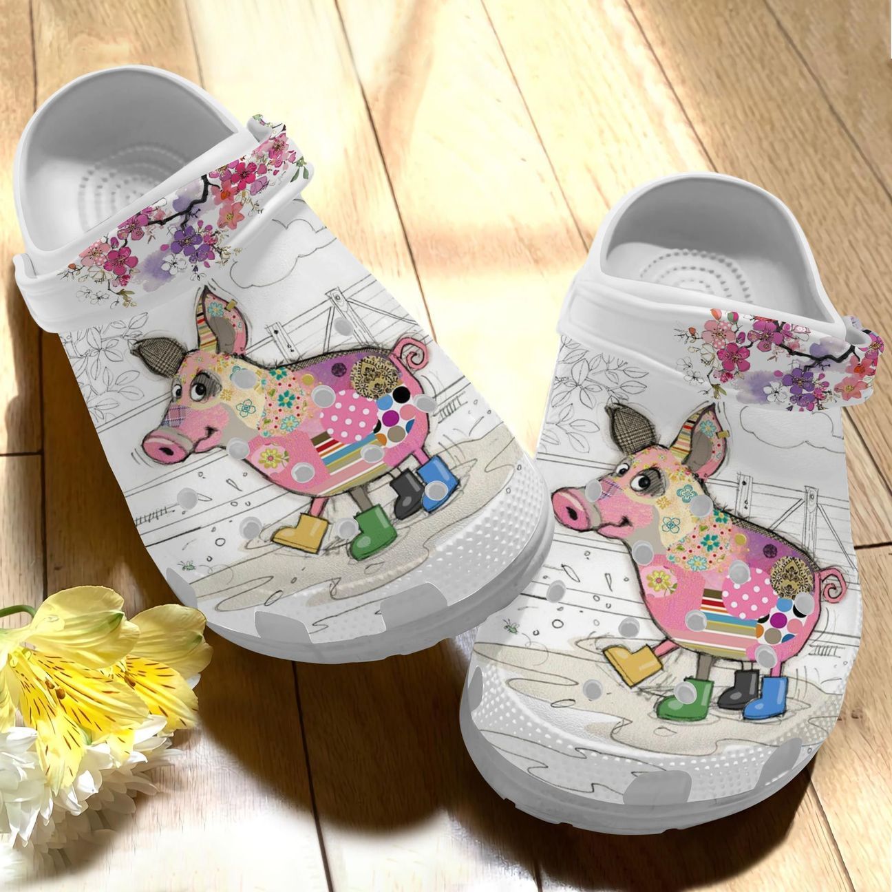 Pig Personalize Clog Custom Crocs Fashionstyle Comfortable For Women Men Kid Print 3D Whitesole Amazing Life Pig Personalize Clog Custom Crocs Fashionstyle Comfortable For Women Men Kid Print 3D Whitesole Amazing Life