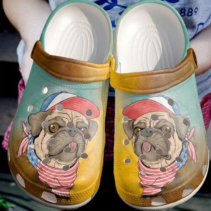 Pug Naughty Sku 1936 Crocs Crocband Clog Comfortable For Mens Womens Classic Clog Water Shoes Pug Naughty Sku 1936 Crocs Crocband Clog Comfortable For Mens Womens Classic Clog Water Shoes