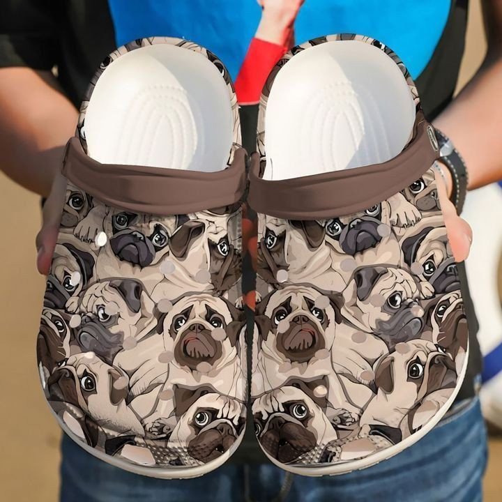 Pug Puppies Crocs Clog Clog Shoes Crocs Clog For Mens And Womens Pug Puppies Crocs Clog Clog Shoes Crocs Clog For Mens And Womens